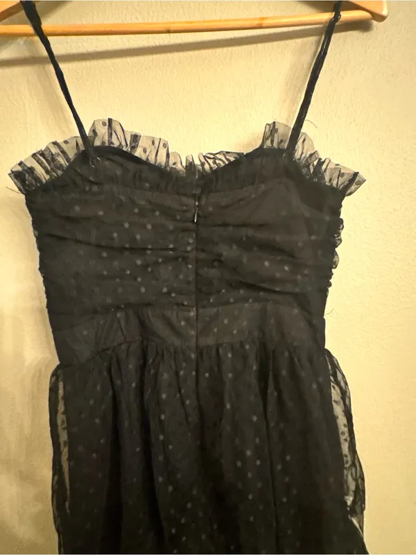 LULUS Tiered Lace‎ Midi Dress - Image 5