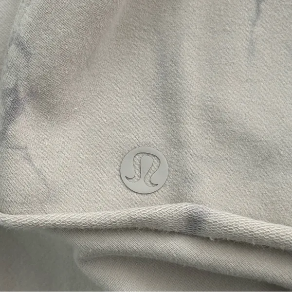 Lululemon LA Pullover Crew in Gray Tie Dye - Image 4