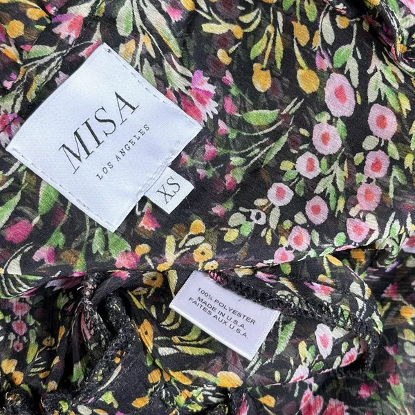 MISA LOS ANGELES Teya Mini Dress, Spring Bouquet, XS - Image 11