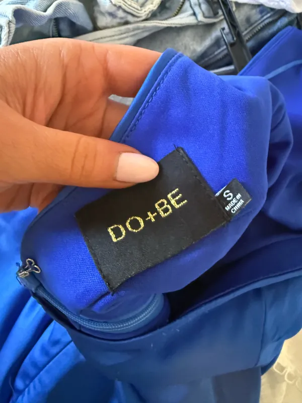 DO+BE Dress Mini Blue - Image 3
