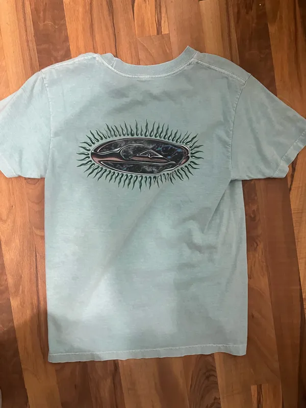 Tilly's Quiksilver Tee Graphic blue - Image 4