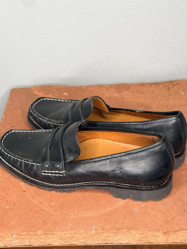 Cole Haan Black Leather Loafers - Image 4