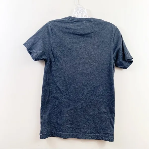 Volcom Modern Fit Logo Gray/Yellow Short Sleeve T-Shirt - Image 4