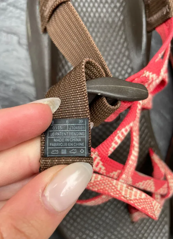 Chacos Woman’s red z cloud 2 sandals - Image 4