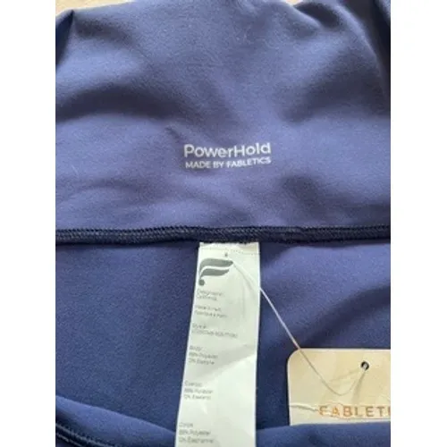 Fabletics PowerHold On-The-Go High-Waisted Pocket Leggings Navy Blue 2X NEW - Image 7