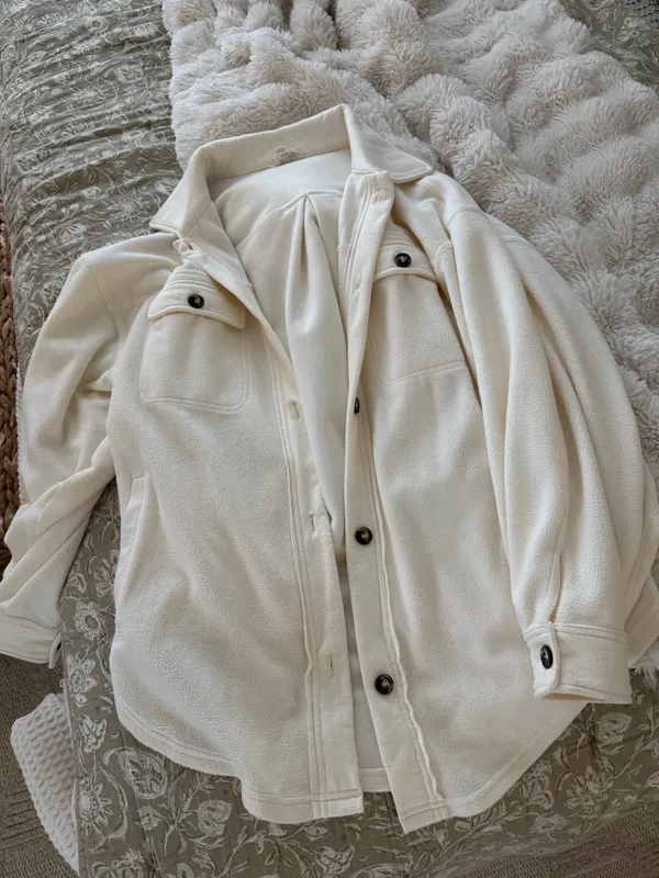 Paige Cream shacket - Image 4