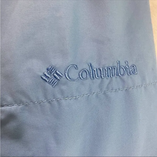 Columbia Womens Blue Omni Tech Interchange Waterproof Windbreaker Jacket Size M - Image 4
