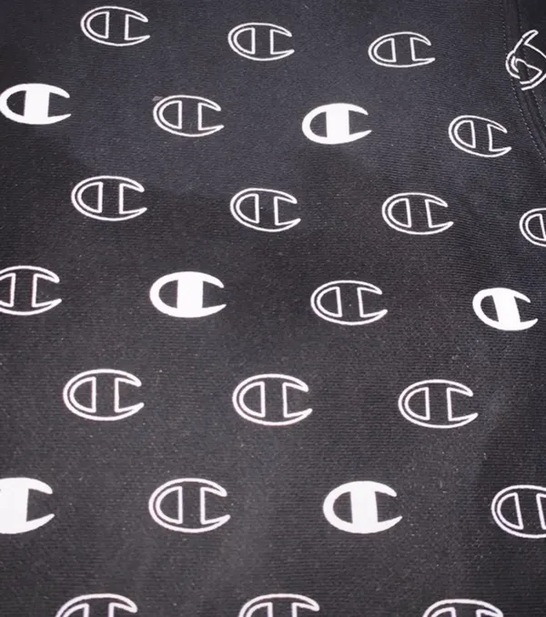 Champion Reverse Weave Hoodie Logo All Over 2xl - Image 3
