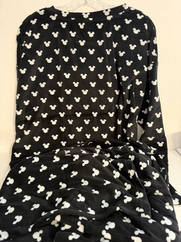 Disney Mickey Mouse Print Ladies Pajama Set - Image 3