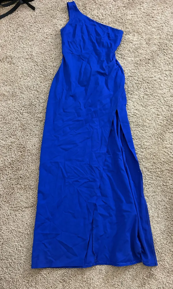 Lulus Blue Maxi Dress - Image 3