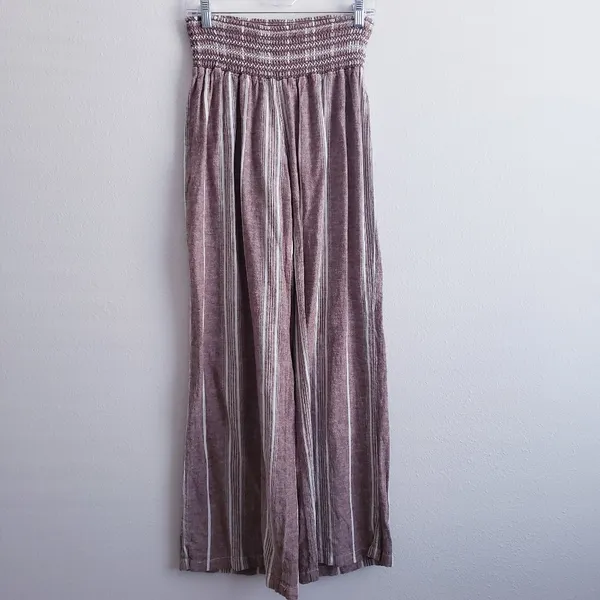 Rewash Linin Stripe Side Boho Pants - Image 2