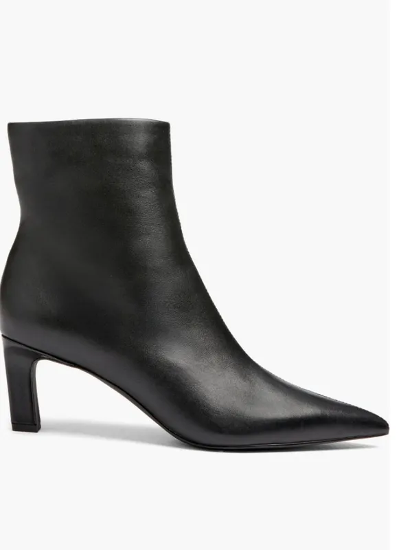 NEW Nordstrom Sisa Bootie 7.5 M, BLACK Leather Upper - Image 4