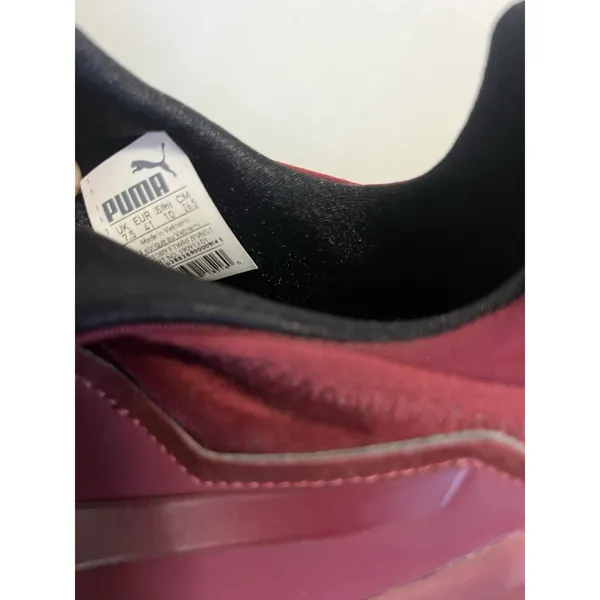 Puma Fierce Velvet Rope Burgundy Maroon High Top Sneakers Women’s Size 10 - Image 6