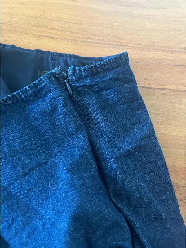 PacSun Denim Mini Skirt Blue - Image 3
