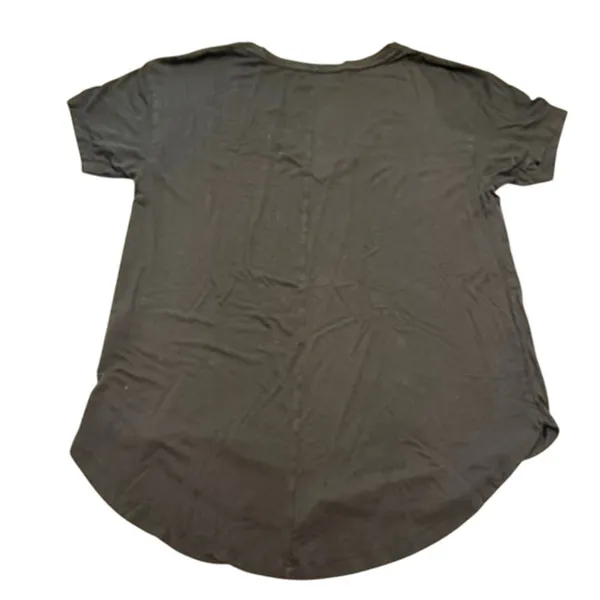 Abercrombie & Fitch V-Neck Soft A&F Drapey in Black, Size M - Image 3