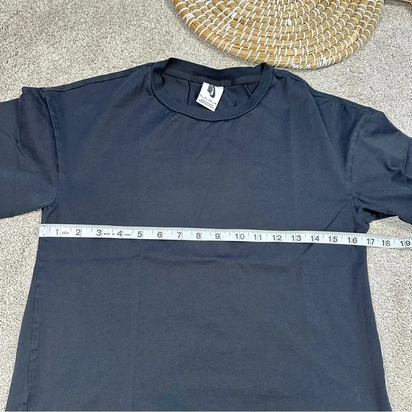 Nike Women’s Short Sleeve Cotton Shirt Top Crewneck in Black XS - Image 13