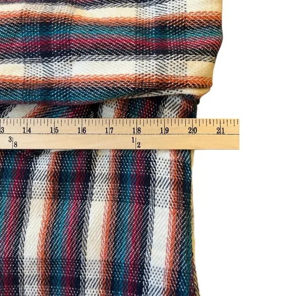 Burton Grace Sherpa Plaid Flannel Shirt Jacket Fleece Lined Shacket Size S - Image 8