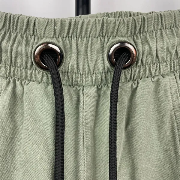Zara‎ Green Pull On Elastic Drawstring Waist Jogger Style Trousers - Image 10