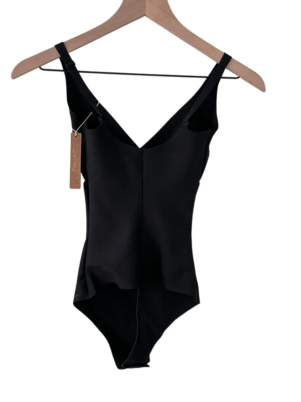 NWT Skims Body Unlined Plunge Bodysuit black Size S ( Sold Out) - Image 5