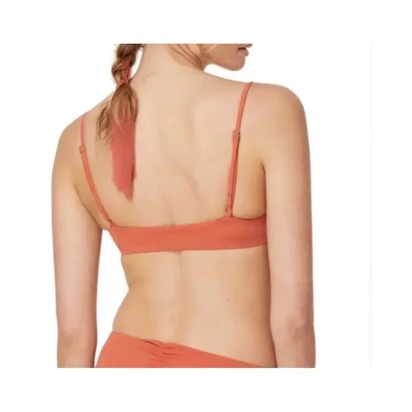 Andie The Symi Top Cedar Orange Bikini Top Size Medium Sporty Boho AT263-CEDR - Image 2