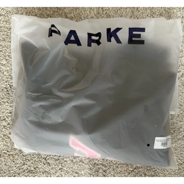Parke x Dunkin' Varsity Mockneck Dunkin Espresso Size L/XL - Image 11