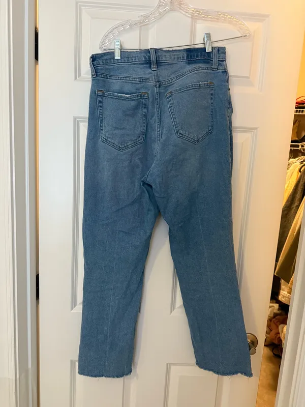 Abercrombie Curve Love Ultra High-Rise Straight Jeans - Image 3