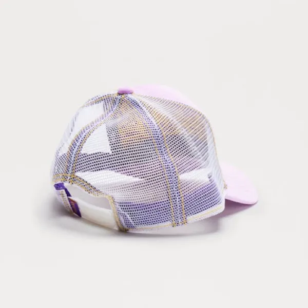 AUTHENTIC Von Dutch Purple/Lavender Velvet Trucker Hat ~ NEW with Hologram - Image 10