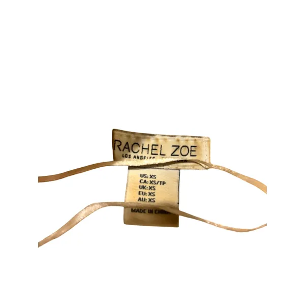 Rachel Zoe Cream Mock Neck Fuzzy Knit Sweater Size XS - Image 3