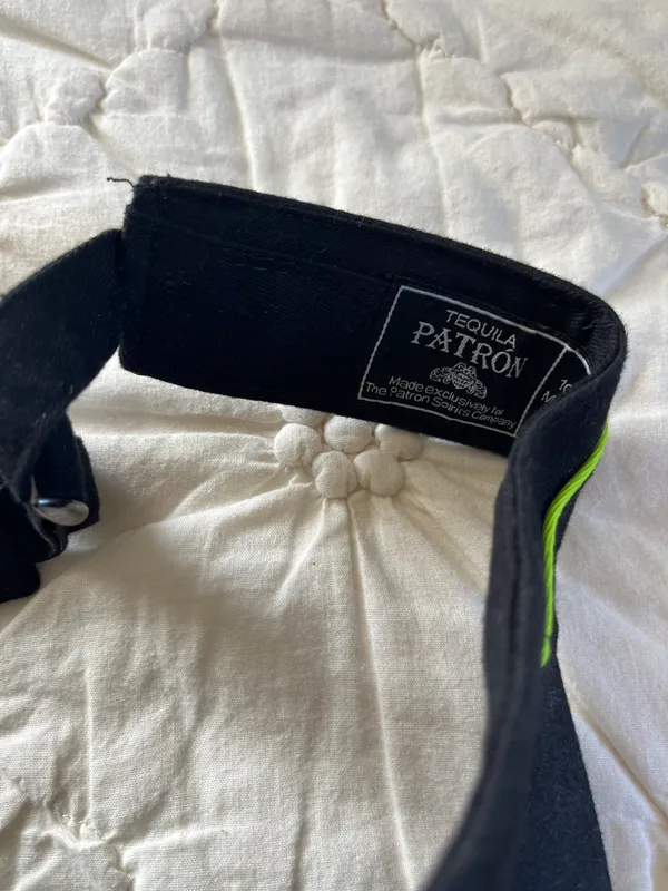 Patron Tequila Hat Black - Image 3