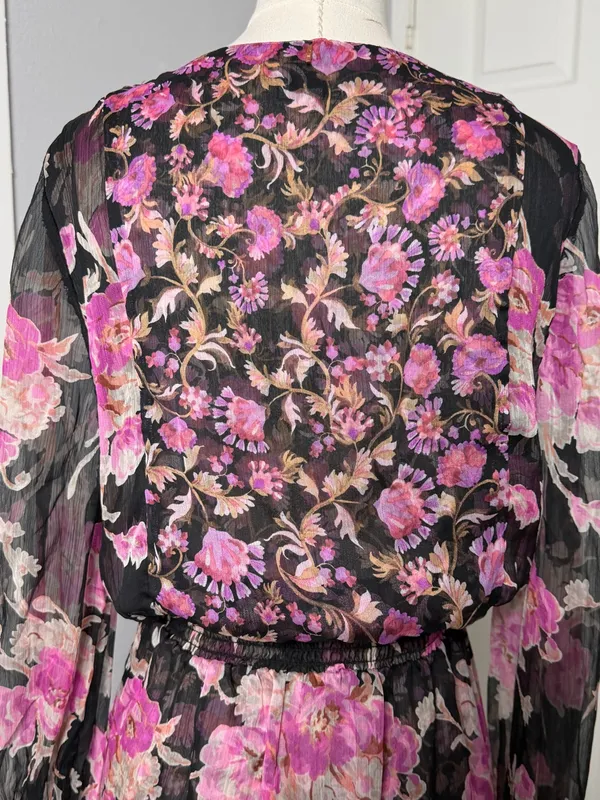 MISA Los Angeles Irina Mini Floral Dress - Image 10