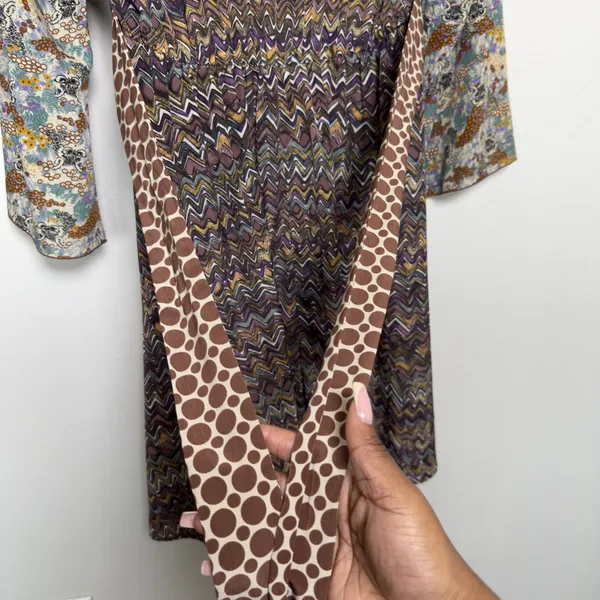 Anthropologie Uncle Frank Women Bohemian Dress Small Flare 70s Hippie Goblincore - Image 8