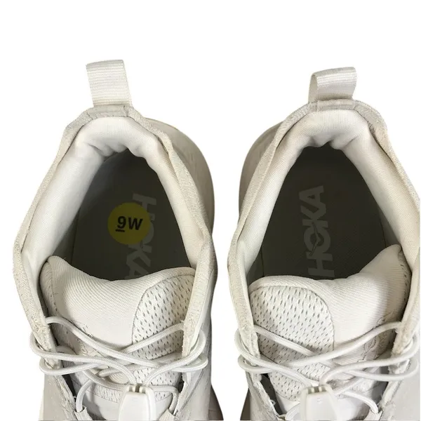HOKA One One Transport Chukka GTX Women 9 Cream Trail Hiking City Lifestyle NWOT - Image 10