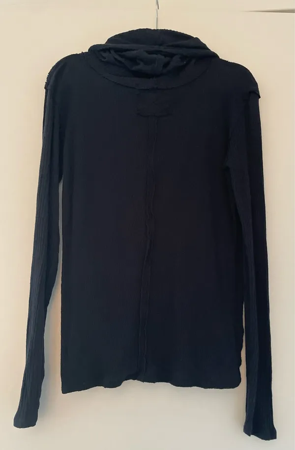 Free People Black Long Sleeve Top Medium Women’s - Image 5