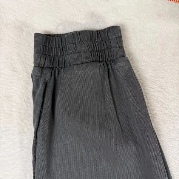 NWT GAP L Everyday Easy Pull On Jogger Pant Gray 100% Lyocell Utility Lounge $80 - Image 3