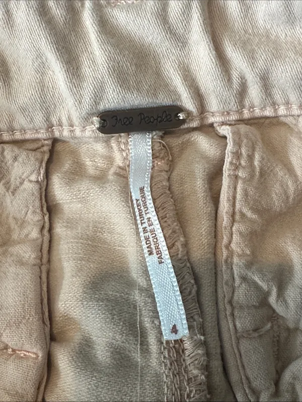 Women’s Free People Cream Khaki Shorts - Image 5