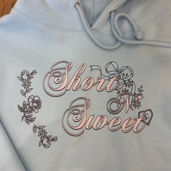 Sabrina Carpenter Short N Sweet Tour Hoodie - Image 2
