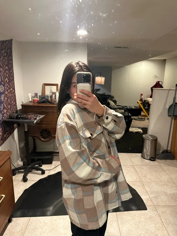 Thick Flannel Jacket Multiple - Image 2