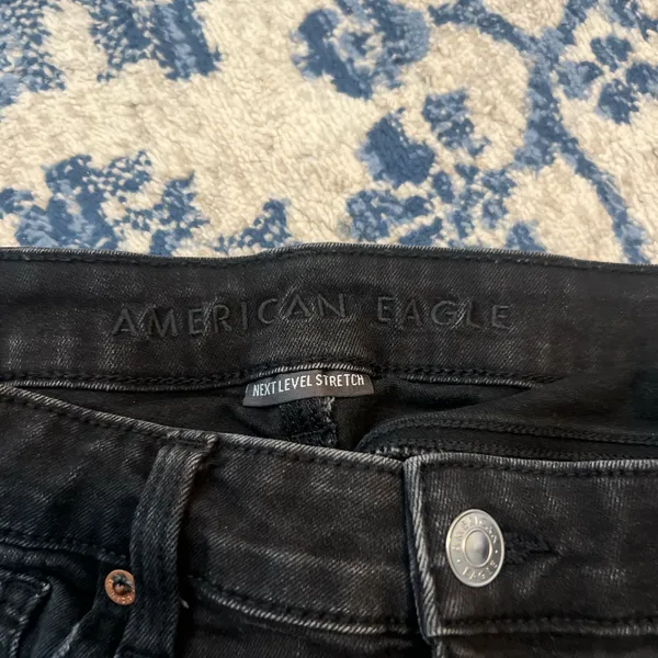 American Eagle Outfitters Distressed Denim Shorts - Image 3