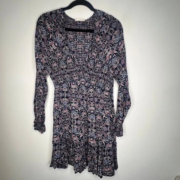 Lovestitch Smocked Mini Dress Size Large - Image 2