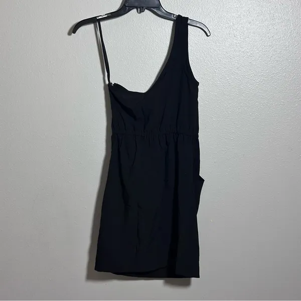 G by Guess‎ Women Black One Shoulder Mini Dress size XS - Image 6