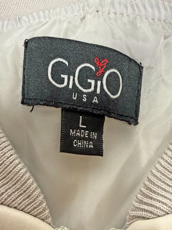 GiGiO Faux Leather Quilted Bomber Vest - Image 6