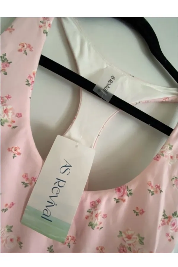 Altar'd State Pink Floral Mini Dress - Image 6