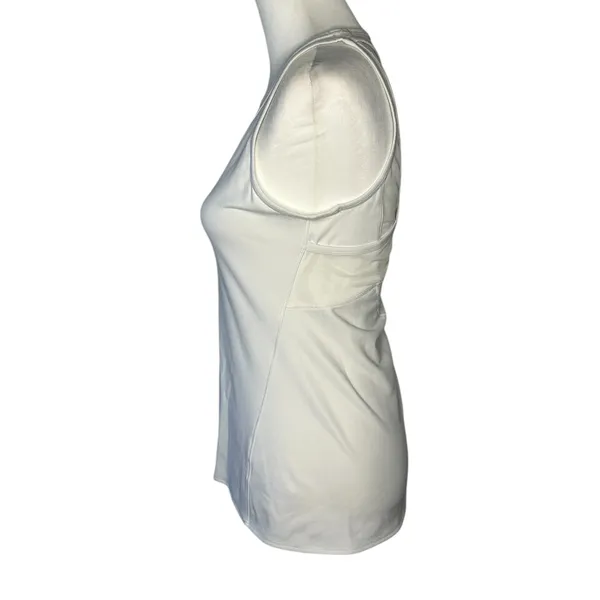Athleta White Athletic Top Small - Image 3