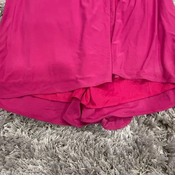 Mac Duggal 26512 Pink Back Drape Gown 6 FLAW - Image 3