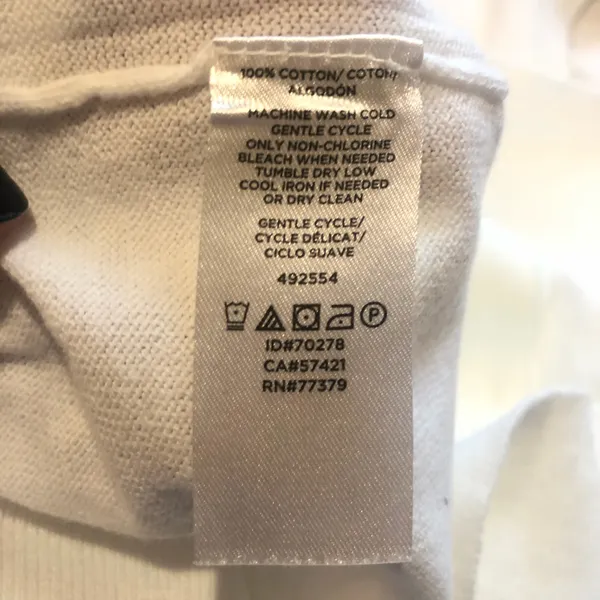 Ann Taylor Factory Cardigan Ivory 100% Cotton - Image 7