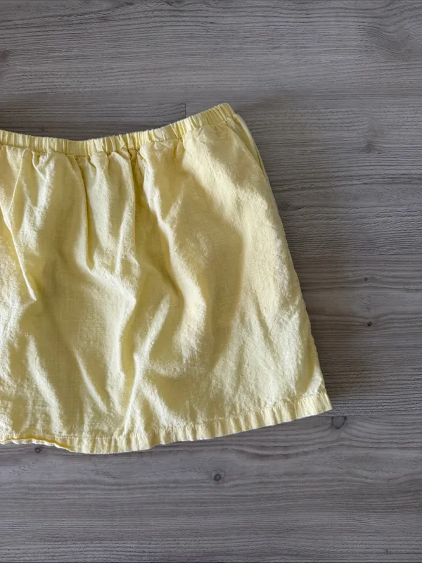 Seven Wonders Butter Yellow Mini Skirt - Image 2