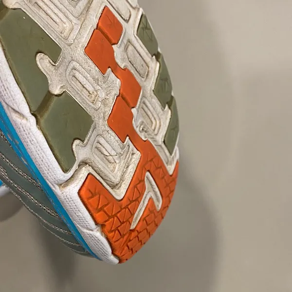 Hoka One One Women's Clifton 5 Grey and Yellow Running Shoes - 9 - Image 7