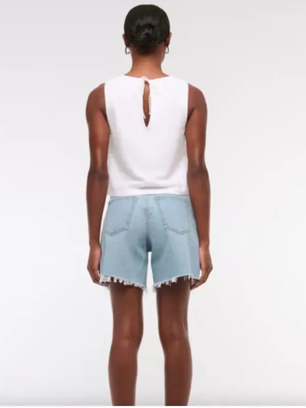 Abercrombie & Fitch White Linen Shell XL NEW - Image 4