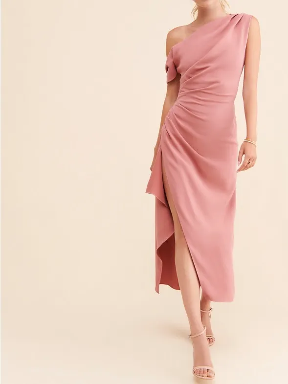 Elliatt Gwenyth Maxi Dress Pink. Size S - Image 12