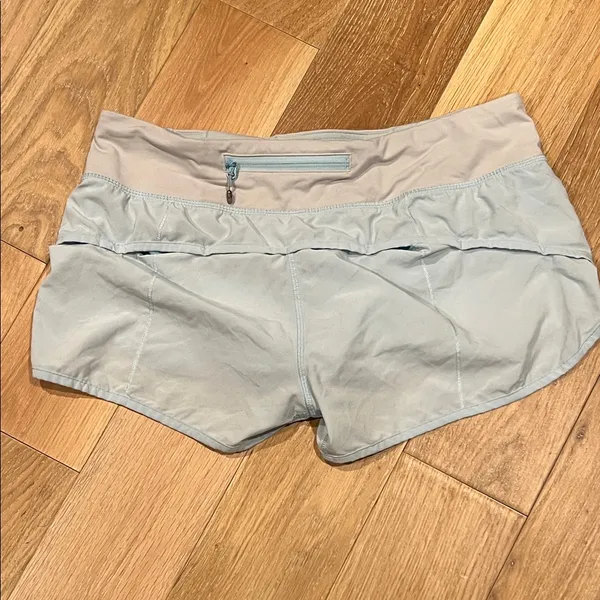 Lululemon speed‎ up Athletica Light blue Athletic Shorts 8 - Image 2